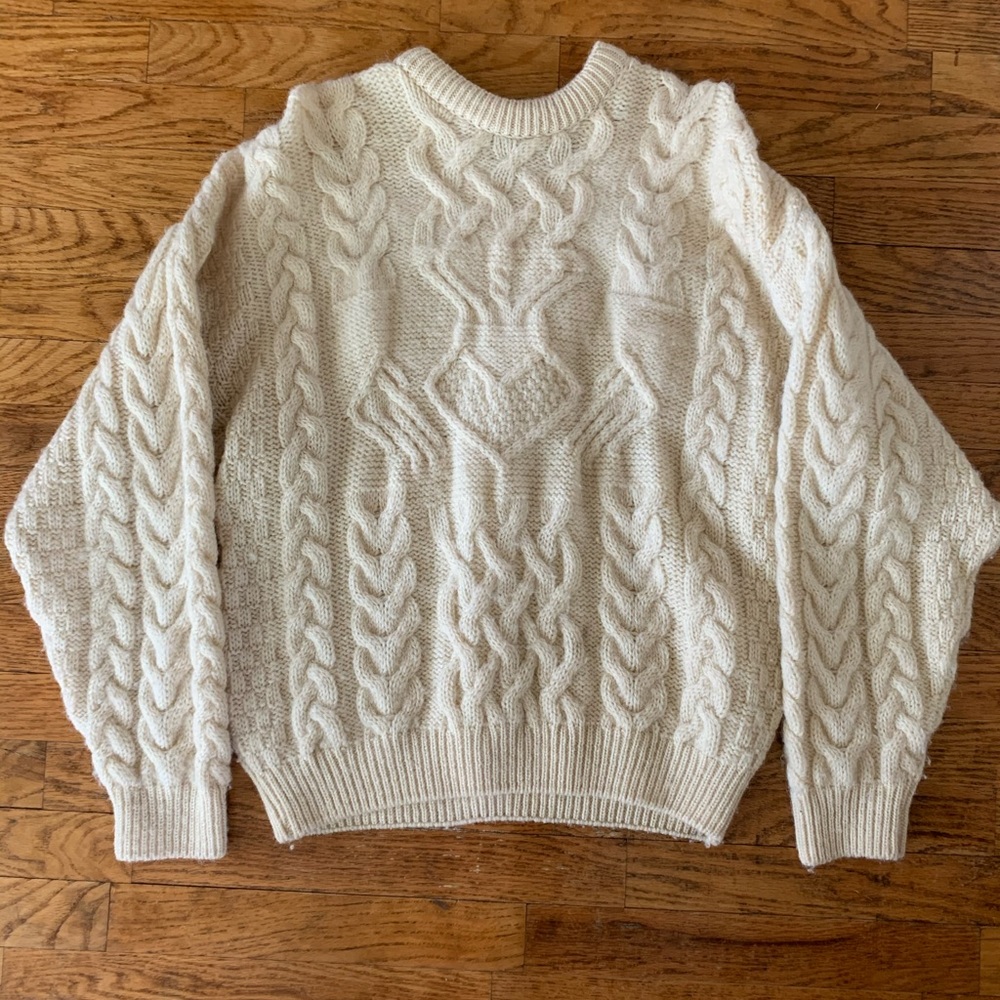 Authentic Wool Irish Sweater